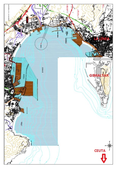 Jurisdicción sobre las aguas de la Bahía de Gibraltar